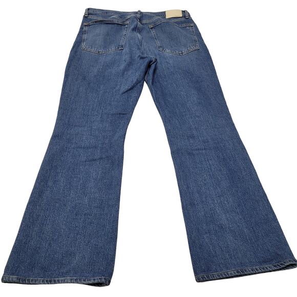 Rag & Bone Peyton high rise bootcut jeans medium wash short - Picture 9 of 12